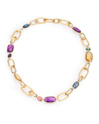 Marco Bicego | Metallic Murano Semi-precious Multi-stone & 18k Yellow Gold Link Necklace | Lyst