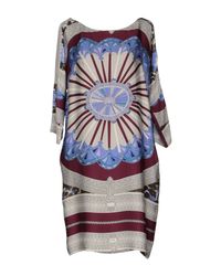 Emilio Pucci | Black Patterned Dress | Lyst