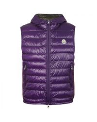 moncler purple gilet moncler purple gilet
