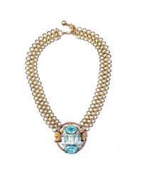 Lulu Frost - Metallic Snake Necklace 24 - Lyst