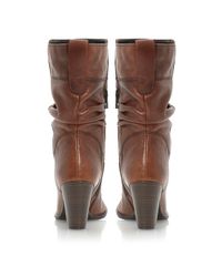 dune tan calf boots