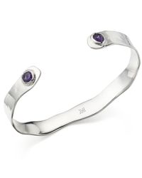 Monica Vinader | Blue Siren Thin Cuff | Lyst