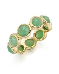 Monica Vinader | Green Siren Eternity Ring Large | Lyst