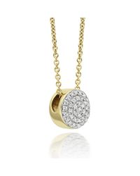 Monica Vinader | Metallic Ava Button Necklace | Lyst