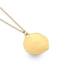 Monica Vinader | Metallic Riva Extra Large Pendant | Lyst