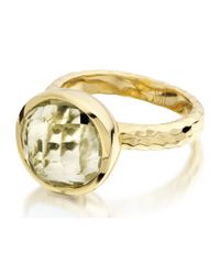 Monica Vinader | Green Medina Facet Ring | Lyst