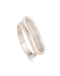 Monica Vinader | Gray Baja Ring | Lyst