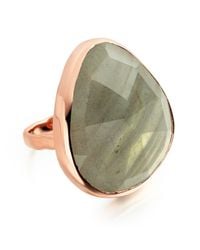 Monica Vinader | Gray Siren Cocktail Ring | Lyst