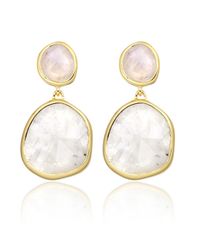 Monica Vinader | Metallic Siren Medium Drop Earrings | Lyst