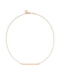 Marc By Marc Jacobs | Metallic Letterpress Short Necklace | Lyst