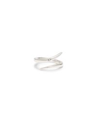 Club Monaco | Metallic Campbell Tornado Ring | Lyst