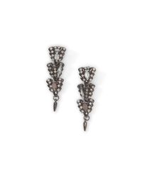 Club Monaco | Metallic Erickson Beamon Rock Earrings | Lyst
