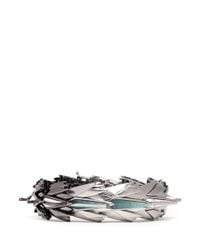 Eddie Borgo | Metallic Cyprus Plated Metal And Jade Bracelet | Lyst