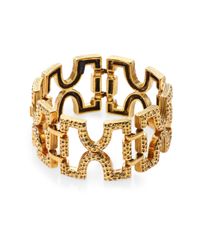 Aerin Erickson Beamon | Metallic Geometric Link Bracelet | Lyst