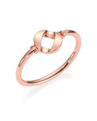 Marc By Marc Jacobs | Pink Katie Link Cuff Bracelet/Rose Goldtone | Lyst