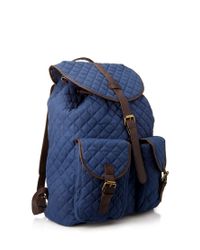 Lyst - Forever 21 Quilted Backpack in Blue for Men