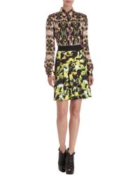 Icb Black Brush Stroke Skirt