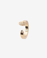 Giles & Brother - Metallic Crystalized Nail Ring - Lyst