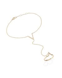 Zoe Chicco | Metallic Diamond & 14k Yellow Gold Bracelet & Ring | Lyst