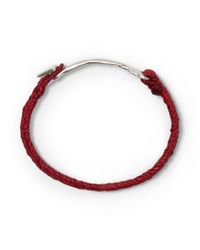 Club Monaco | Red Scosha Arrow Bracelet for Men | Lyst