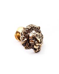 Lulu Frost - Metallic George Frost Bravery Pin Brass - Lyst