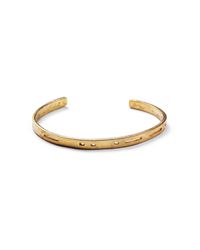 Lulu Frost - Metallic George Frost G. Frost Dot Dash Cuff- Unite for Men - Lyst