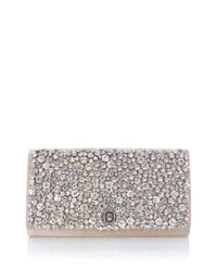 karen millen gold clutch