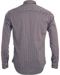 mens bengal stripe dress shirt