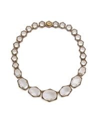 Giles & Brother | Metallic Graduated Georgian Necklace | Lyst