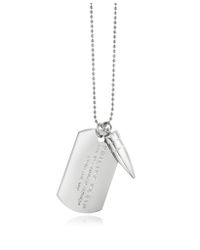 Philipp Plein - Metallic Round Metal Necklace for Men - Lyst
