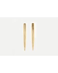 Eddie Borgo | Metallic Long Spike Earrings | Lyst