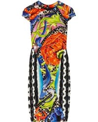 Peter Pilotto | Multicolor Hs Printed Crepe Dress | Lyst