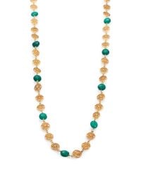 Iam By Ileana Makri | Multicolor Green Onyx Antoinette Necklace | Lyst