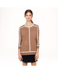 j crew leopard tipped sweater jacket