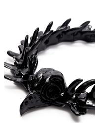 Os Accessories | Black Lilith Skeleton Necklace | Lyst