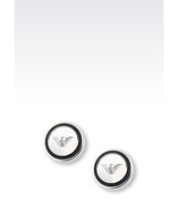 Emporio Armani | Metallic Earrings | Lyst