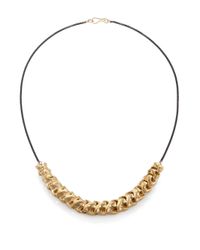 Etten Eller | Metallic Vertebrae Chain Necklace | Lyst