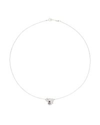 Bao Bao Wan | Gray 'little Elephant' 18k Gold Diamond Necklace | Lyst