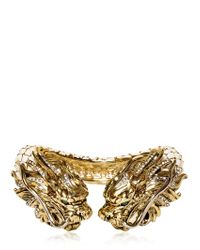 Roberto Cavalli | Metallic Swarovski Dragon Bracelet | Lyst