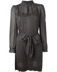 Lyst - Marc By Marc Jacobs Polka Dot Dress in Black