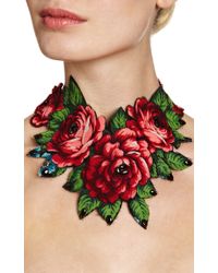 Masterpeace | Green Vintage Wool Leather Base Necklace | Lyst