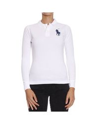 Polo Ralph Lauren | White T-shirt | Lyst