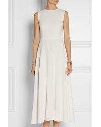 the row white gown