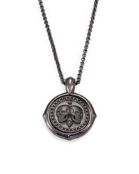 Stephen Webster | Metallic Sterling Silver Gemini Pendant Necklace | Lyst