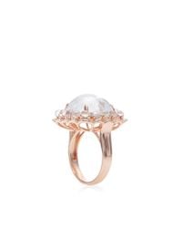 Dana Rebecca | Blue Moonstone Ring in 14k Rose Gold | Lyst