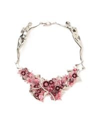 Heaven Tanudiredja | Pink Two Bodies Necklace | Lyst