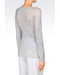 Emporio Armani | Gray Cashmere Jumper | Lyst