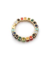 Eddie Borgo | Multicolor Small Cube Bracelet | Lyst