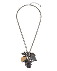 Dorothee Schumacher - Gray Marble Touch Chain Fine Pendant - Lyst