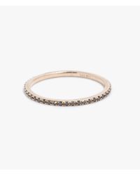 Gabriela Artigas | Pink 14k Rose Gold W/ Black Diamond Ring | Lyst